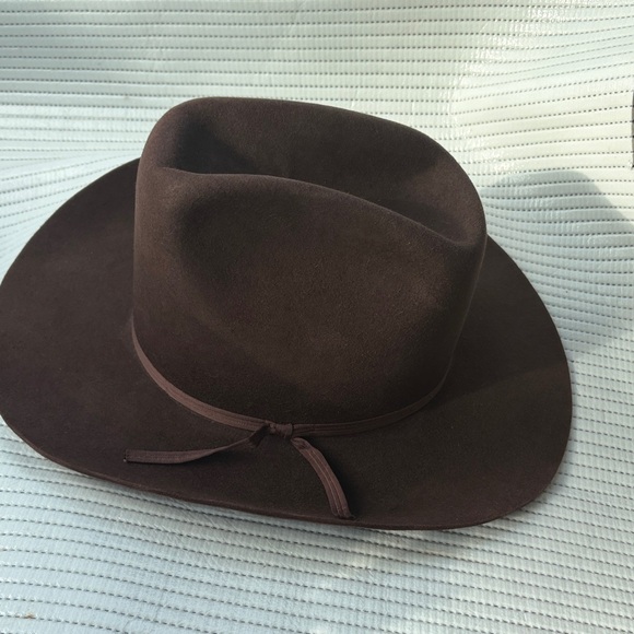 Vintage Beaver Hats Brand 10X QualityCustom Made Brown Cowboy Hat 7Custom Made